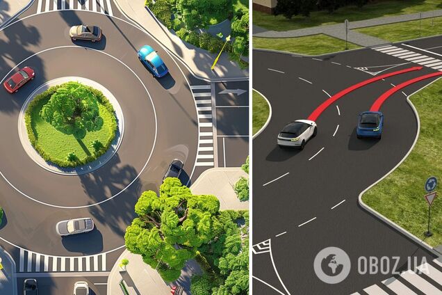 Как правильно съехать с кругового перекрестка: непростая задача по ПДД