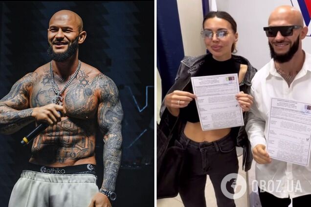 Джиган с российским паспортом проголосовал за Путина, уничтожающего его родную Одессу. Видео