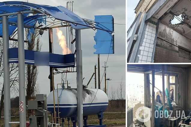 Оккупанты ударили по Ивановке на Херсонщине, пострадали сотрудники полиции. Фото