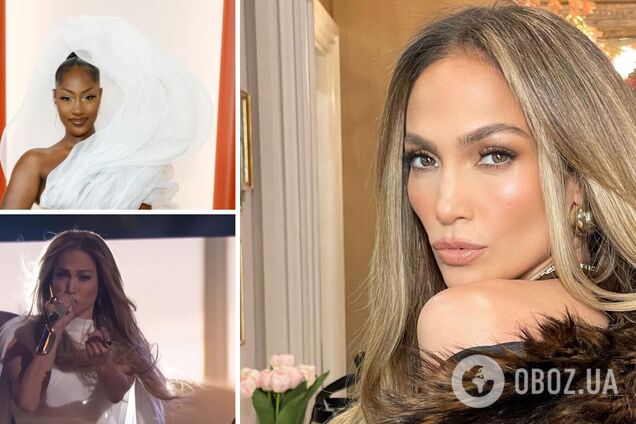 Модна битва. Дженніфер Лопес у сукні від українського бренду повторила один із найкращих образів Оскара 2023