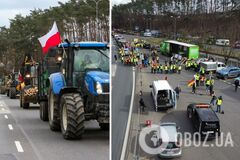 Блокаду кордону Німеччини влаштували польські селяни