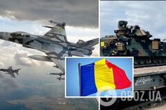 Президент Румунії погодив транзит зброї для України та навчання українських пілотів F-16