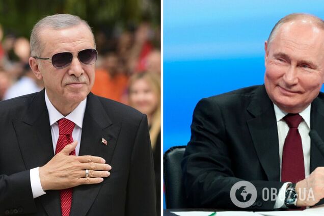 Ердоган привітав Путіна з перемогою на 'виборах' і знову запропонував послуги посередника у війні з Україною