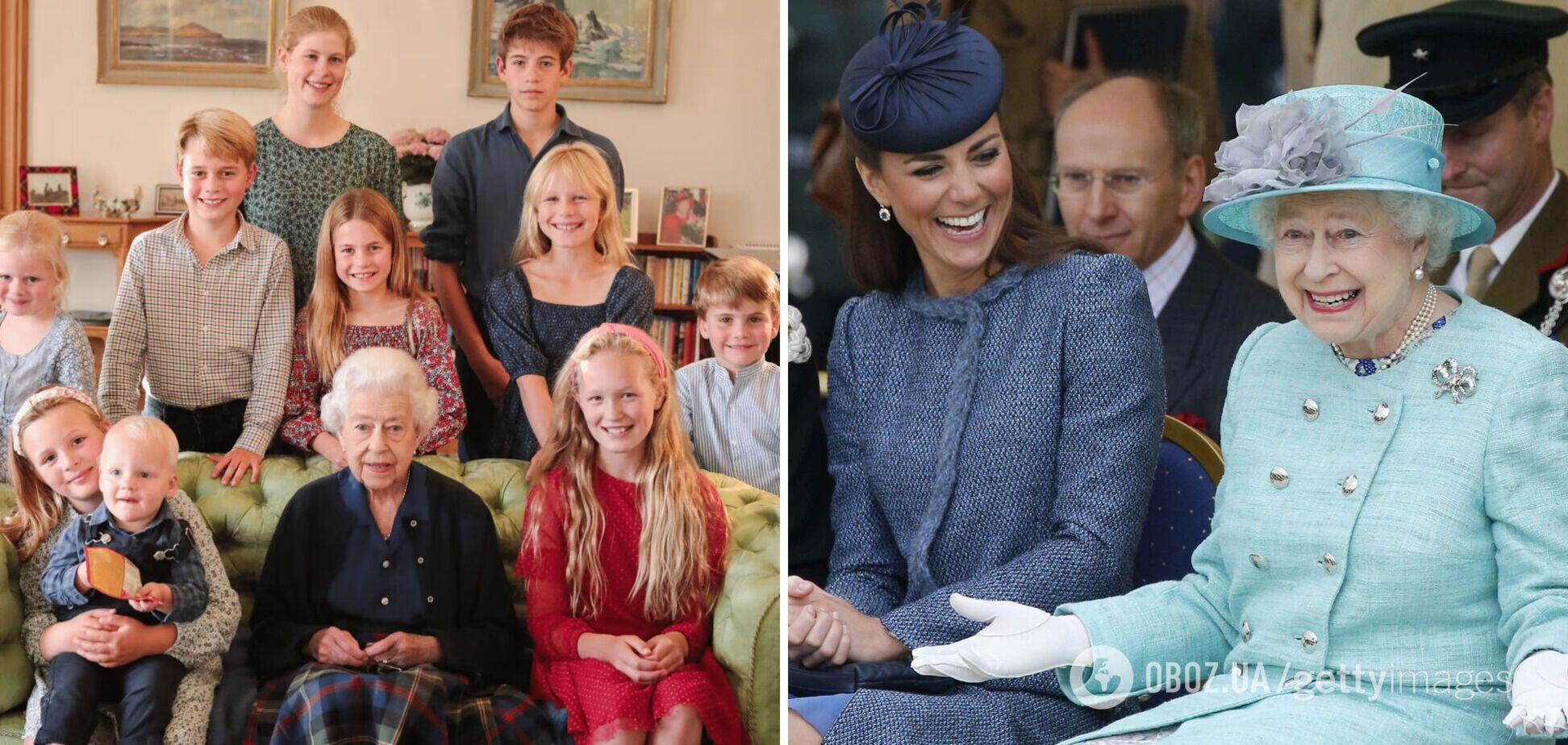 На портреті покійної Єлизавети ІІ з дітьми та онуками також знайшли сліди фотошопу