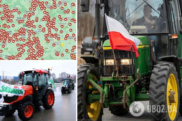 Польские фермеры объявили общенациональную забастовку