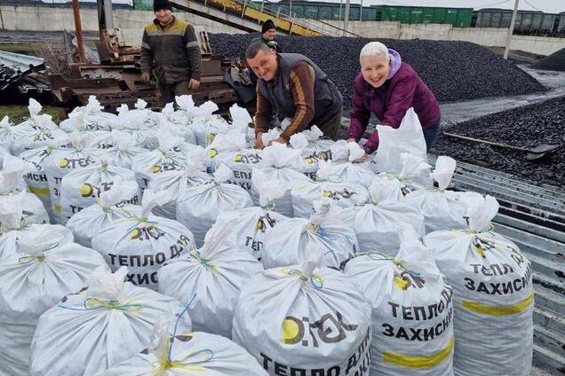 ДТЕК 'Енерго' передала чергову партію вугілля для обігріву захисників України