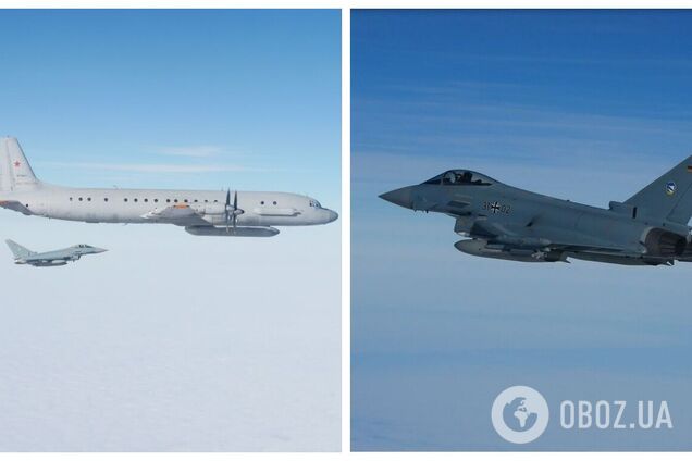 Німецькі винищувачі Eurofighter вперше перехопили літаки РФ біля територіальних вод Латвії