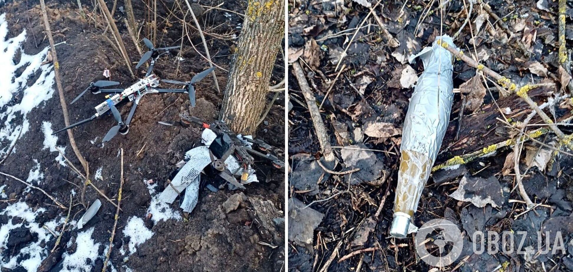 На Харьковщине пограничники обезвредили 2 FPV-дроны окупантов