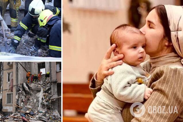 Жена и сын пастора: стали известны личности женщины с младенцем, погибшими от российских обстрелов в Одессе. Фото