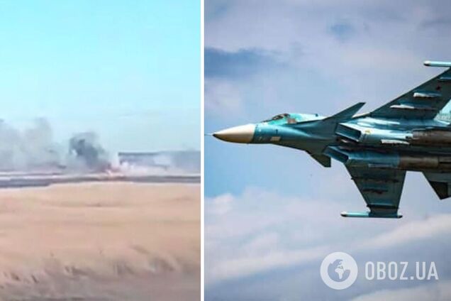 Украинские партизаны обнаружили, где на Мариупольском направлении ВСУ сбили вражеский самолет Су-34. Видео