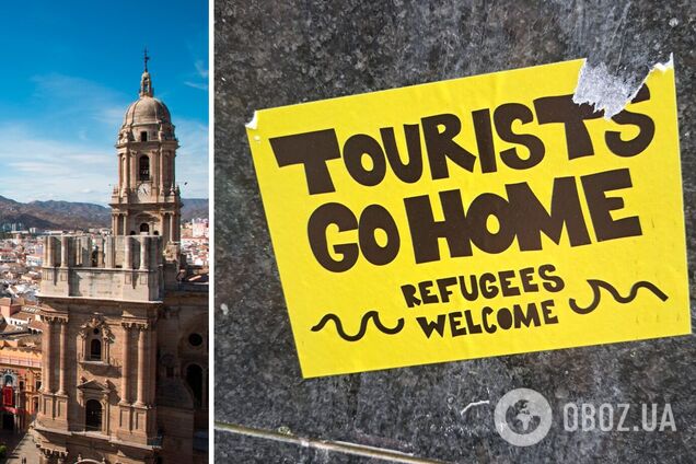 'Здесь воняет туристом. Езжайте домой!' Популярные города Европы взбунтовались против иностранцев: перекрывают дороги, вешают фальшивые таблички