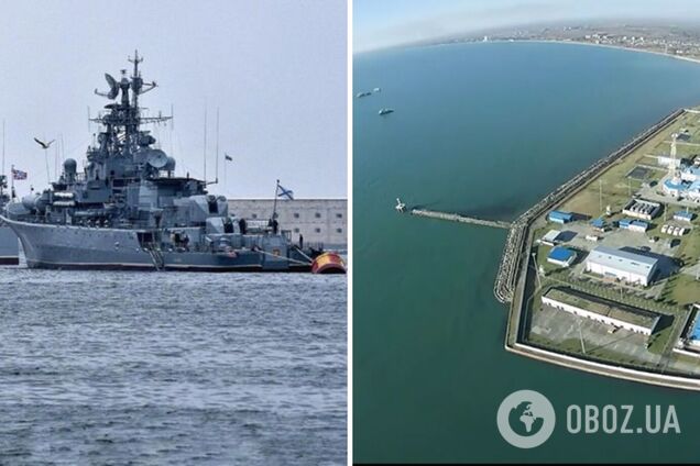 Роботи тривають безперервно: Росія майже добудувала військовий порт на окупованій території Грузії. Відео 