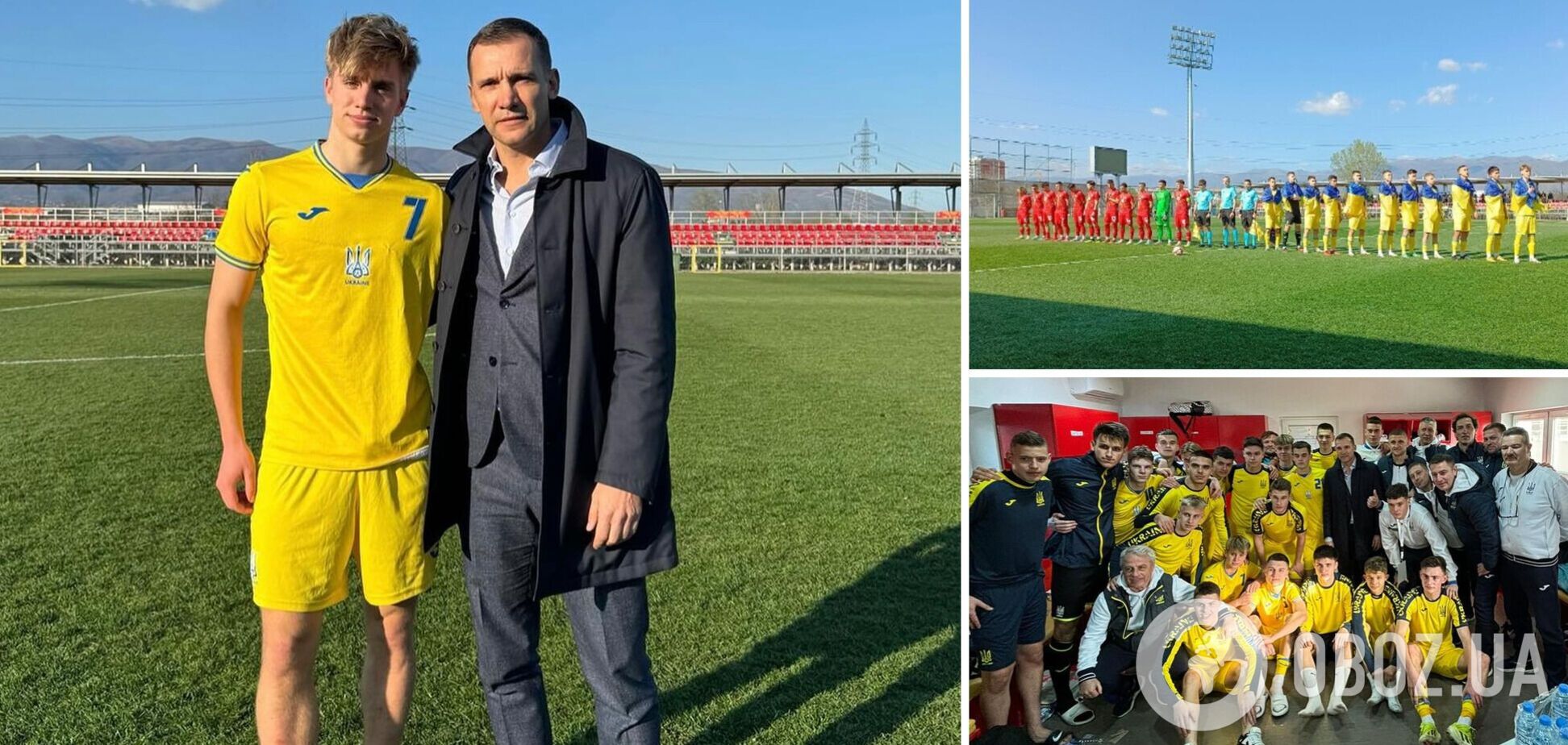 Дебют в сборной! Сын Шевченко помог Украине добыть победу в элит-раунде отбора на чемпионат Европы по футболу-2024 U-19