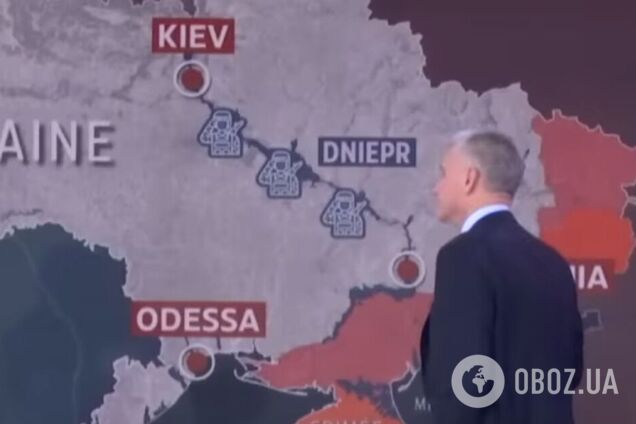 На телебаченні Франції активно обговорюють розміщення французьких військ в Україні. Відео