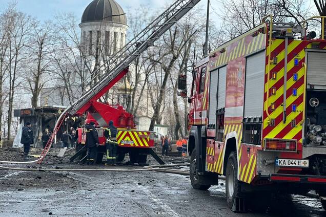 Последствия ракетной атаки на столицу