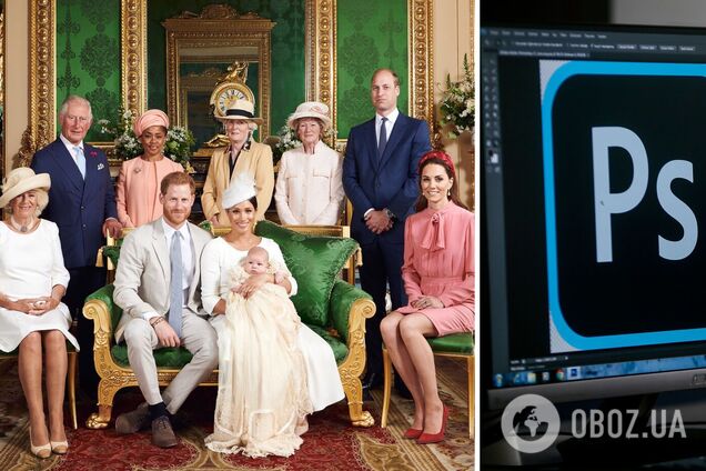 Меган Маркл і принц Гаррі також засвітилися в скандалі з фотошопом: на світлині з хрестин Арчі помітили маніпуляції