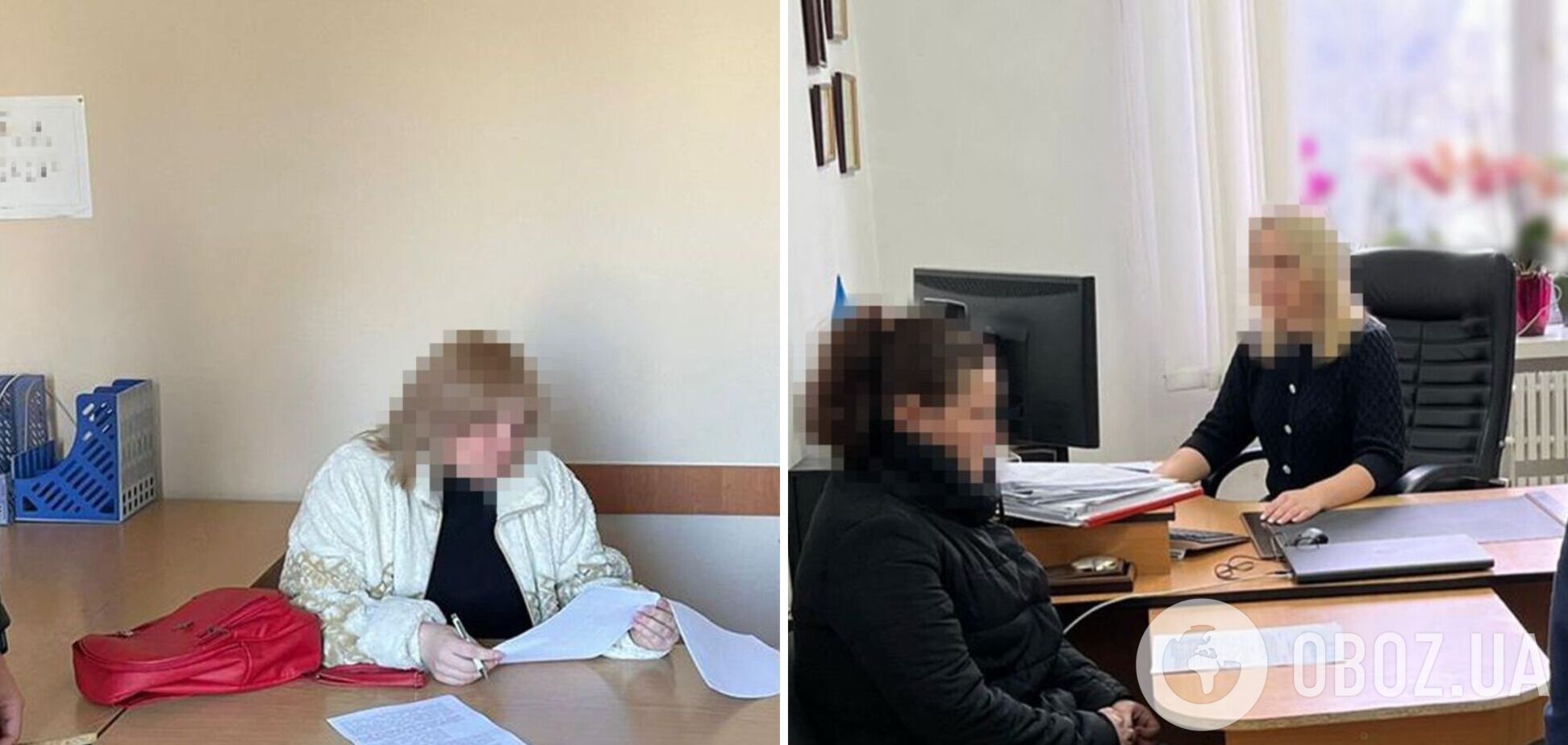 Притворялись переселенками: СБУ задержала двух коллаборанток из Херсона. Фото