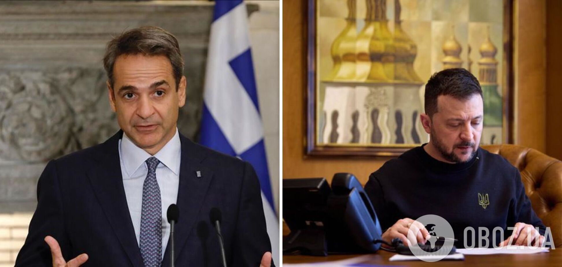 Зеленський обговорив із прем’єр-міністром Греції посилення української ППО