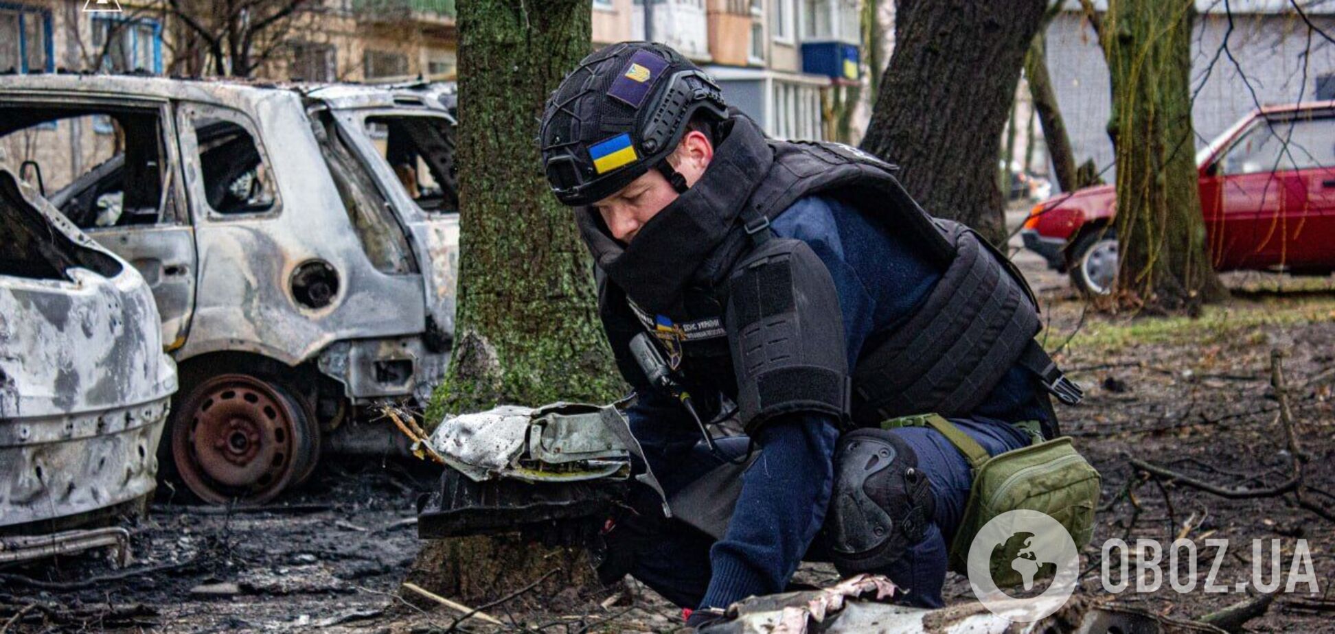 Боевую часть ракеты Х-101, найденную под домом в Киеве, уничтожили. Фото и видео