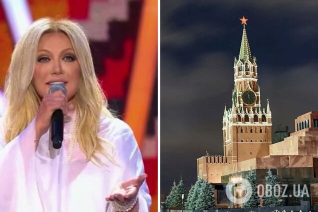 Таїсія Повалій цинічно пояснила, чому співала українською 'Рідна мати моя' в Кремлі 9 травня 2022 року