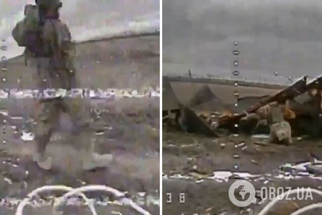 Працювали FPV-дрони: у ССО показали знищення ворожої позиції і живої сили. Відео