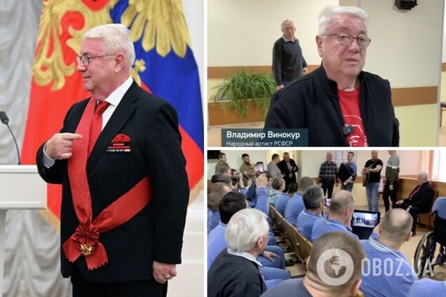 Юморист Владимир Винокур, предлагавший 'Польше и Австро-Венгрии забрать себе куски Украины', приехал развлекать российских оккупантов. Видео