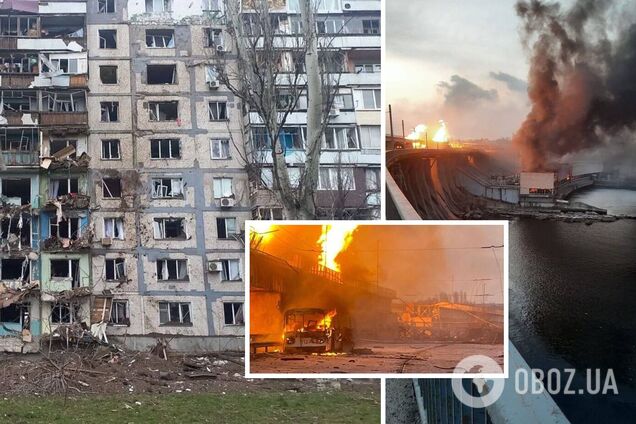 Россия устроила массированную атаку на Украину: есть прилет по ДнепроГЭС и объектам критической инфраструктуры в ряде городов, начались перебои со светом