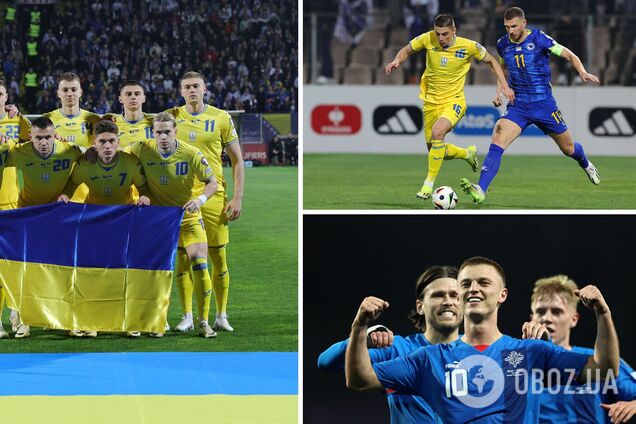 Где сегодня смотреть Украина – Исландия: расписание трансляций плей-офф отбора Евро-2024