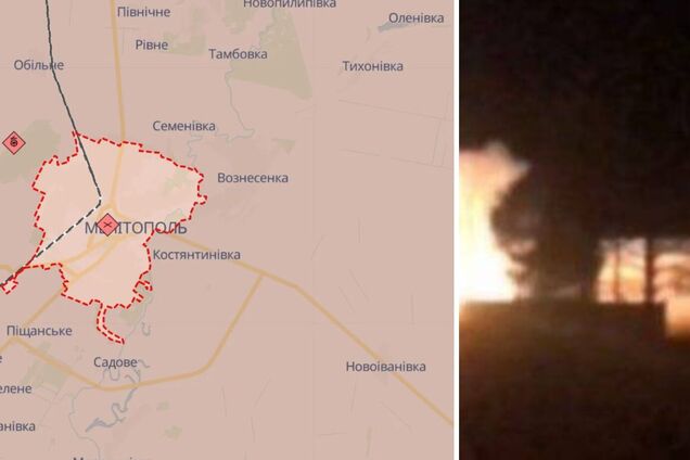 ГУР з партизанами спільно знищили групу російських військових і їхню техніку в Мелітополі. Фото