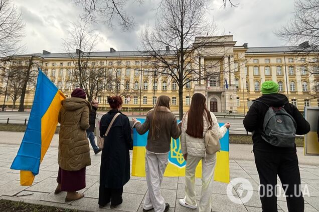 'Кордон – лінія життя': у Варшаві протестували проти блокади кордону з Україною. Фото
