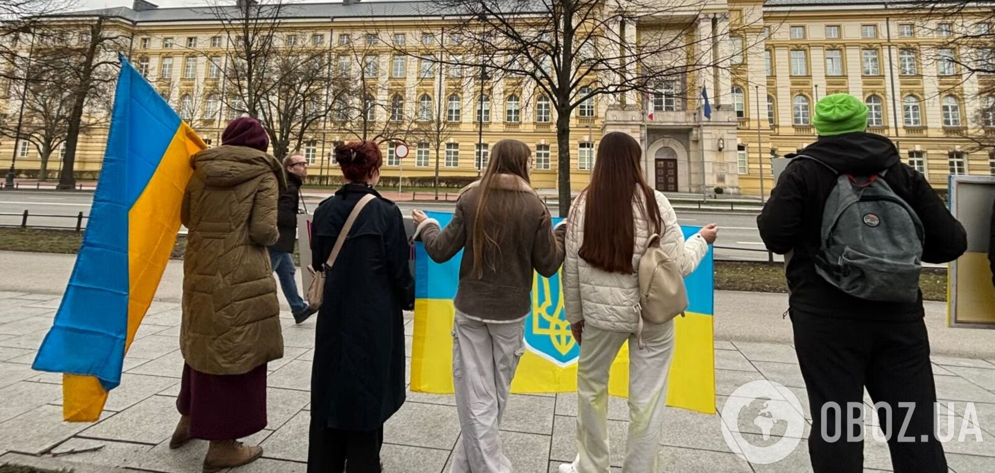 'Кордон – лінія життя': у Варшаві протестували проти блокади кордону з Україною. Фото
