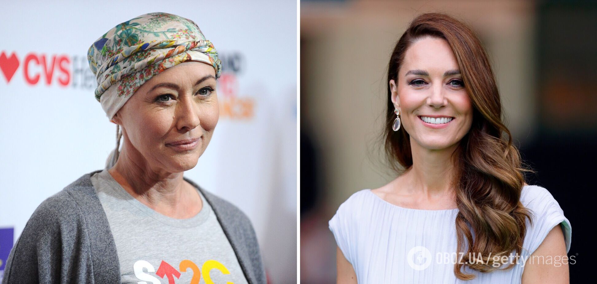 'Я захоплююся вашою силою': Шеннен Догерті, яка бореться з четвертою стадією раку, звернулася до Кейт Міддлтон