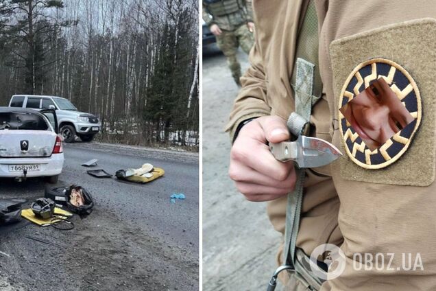 Денацификация? Российский силовик, который задерживал якобы террориста из 'Крокуса', засветил на рукаве неонацистский символ. Фото