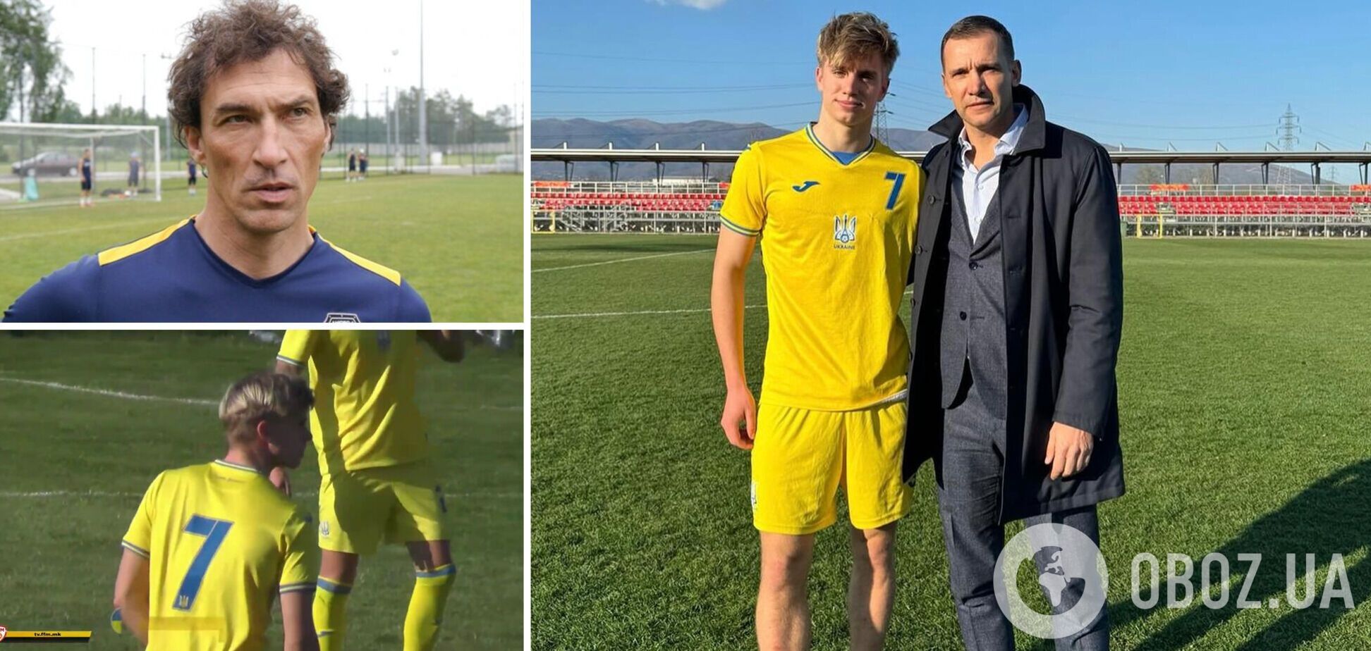 'Он не понимает украинский'. Стало известно, что происходит с сыном Шевченко в сборной Украины