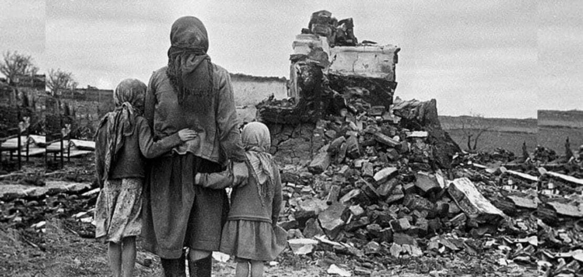 Як більшовики палили і знищували села у Другу світову війну