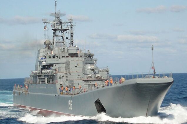 Скільки великих десантних кораблів залишилося у РФ: у ВМС прояснили ситуацію
