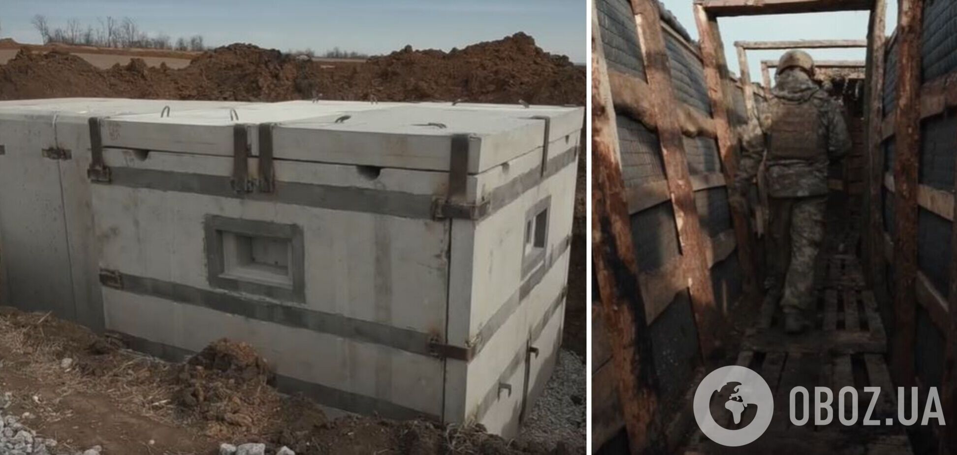 Витримують влучання 155-мм снарядів: у ЗСУ показали будівництво нових фортифікаційних споруд. Відео