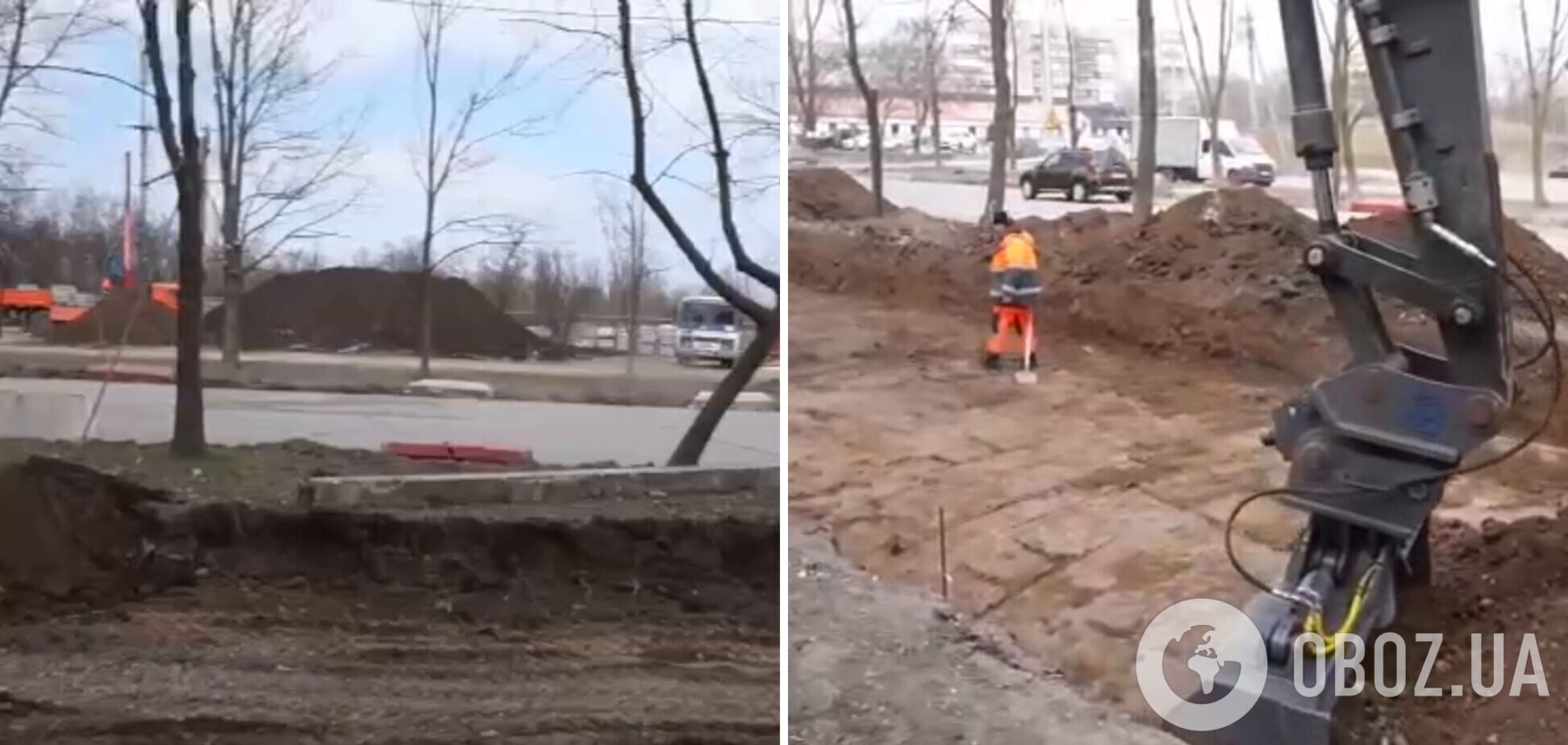 Оккупанты в Мариуполе уничтожают экскаваторами археологический памятник V тыс. до н.э. Видео