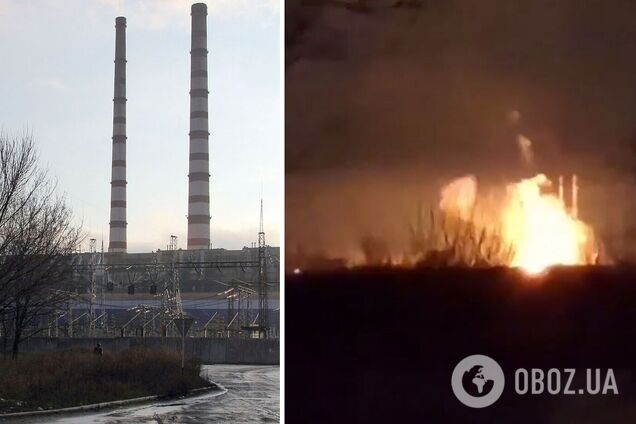 В Ростовской области РФ горела большая электростанция: сообщали об атаке дронов. Видео