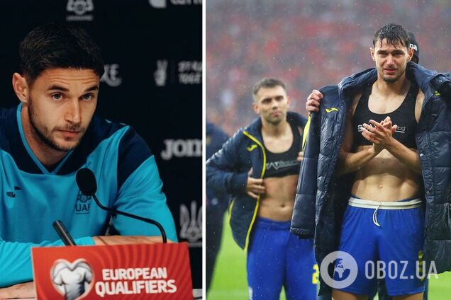 'Ходили и плакались': герой матча с Боснией выступил с обращением к игрокам сборной Украины