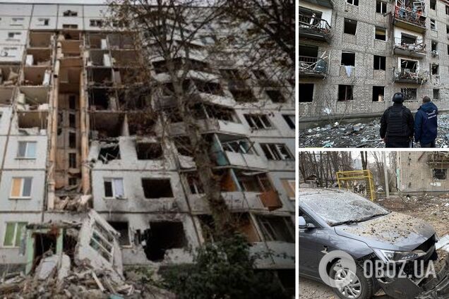 Росіяни завдали ударів по житловому мікрорайону Харкова: загинула людина, є руйнування. Фото і відео