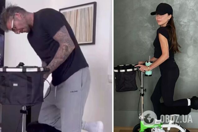 Є всі шанси стати 'чоловіком року'. Девід Бекхем купив дружині зі зламаною ногою скутер