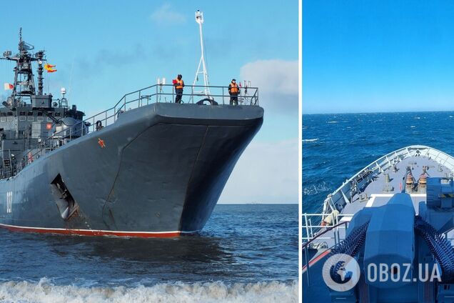 Біля берегів Іспанії помітили два російські десантні кораблі і танкер: що відбувається
