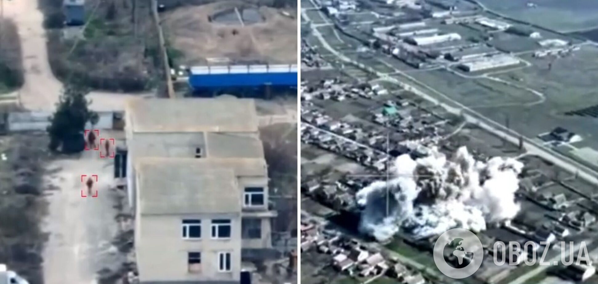 Украинские морпехи уничтожили наблюдательный пункт армии РФ на левобережье Днепра. Видео