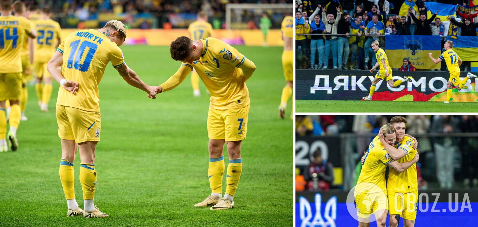 Появилось объяснение необычному поступку Мудрика и Судакова в матче с Исландией. Видео