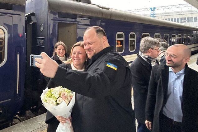 До Києва прибула голова Національної асамблеї Франції. Фото