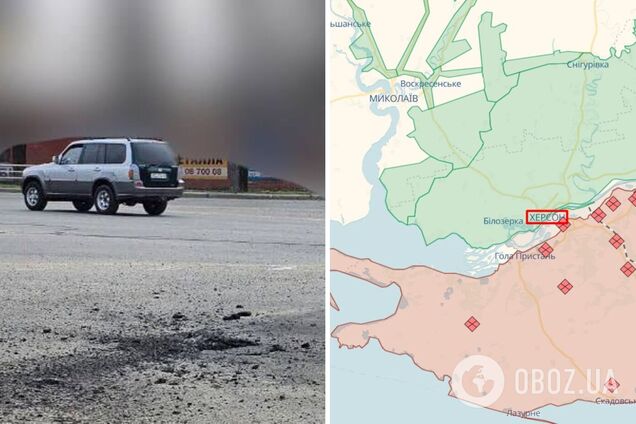 Оккупанты обстреляли такси в Херсоне: водитель погиб, пассажиры ранены. Фото 18+