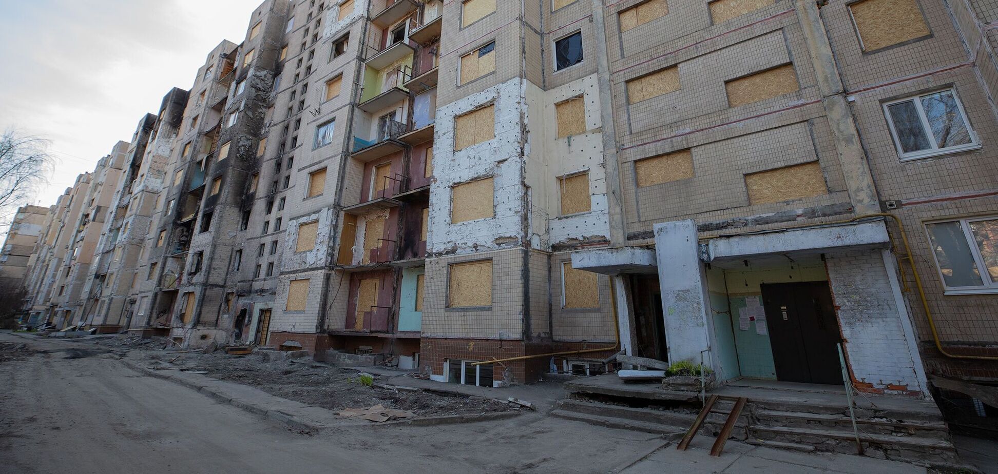Поврежденный в Соломенском районе Киева дом возобновят в первую очередь