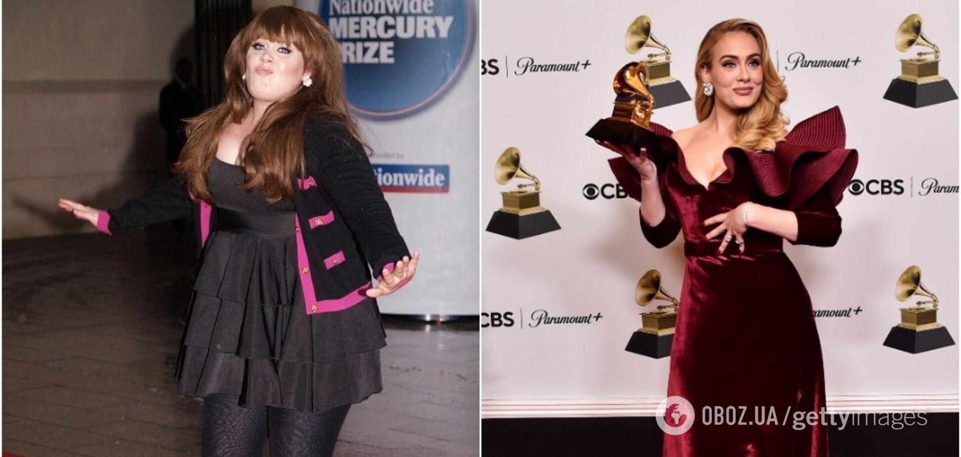 Схудла на 45 кг і отримала 16 премій 'Греммі': як змінилася співачка Адель, яка ще зовсім недавно не вірила в себе. Вражаючі фото