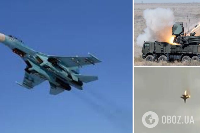 Над Севастополем окупанти могли збити свій літак: у мережі з'явилися відео